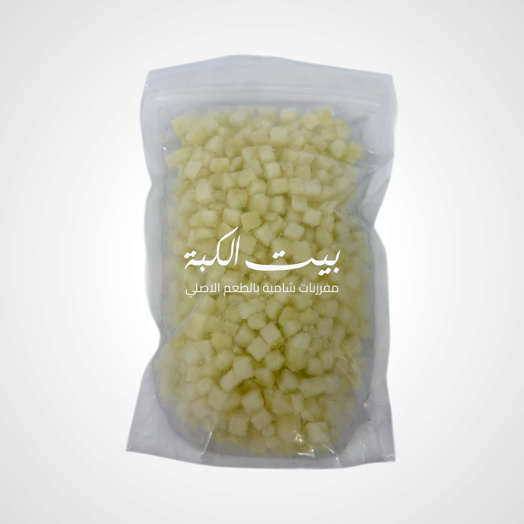 Frozen Apple Cubes